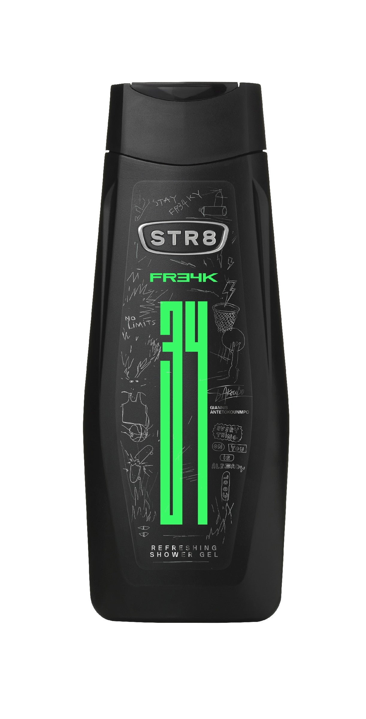 STR 8 FR34K Refreshing shower gel 400ml | Vaistine1.lt