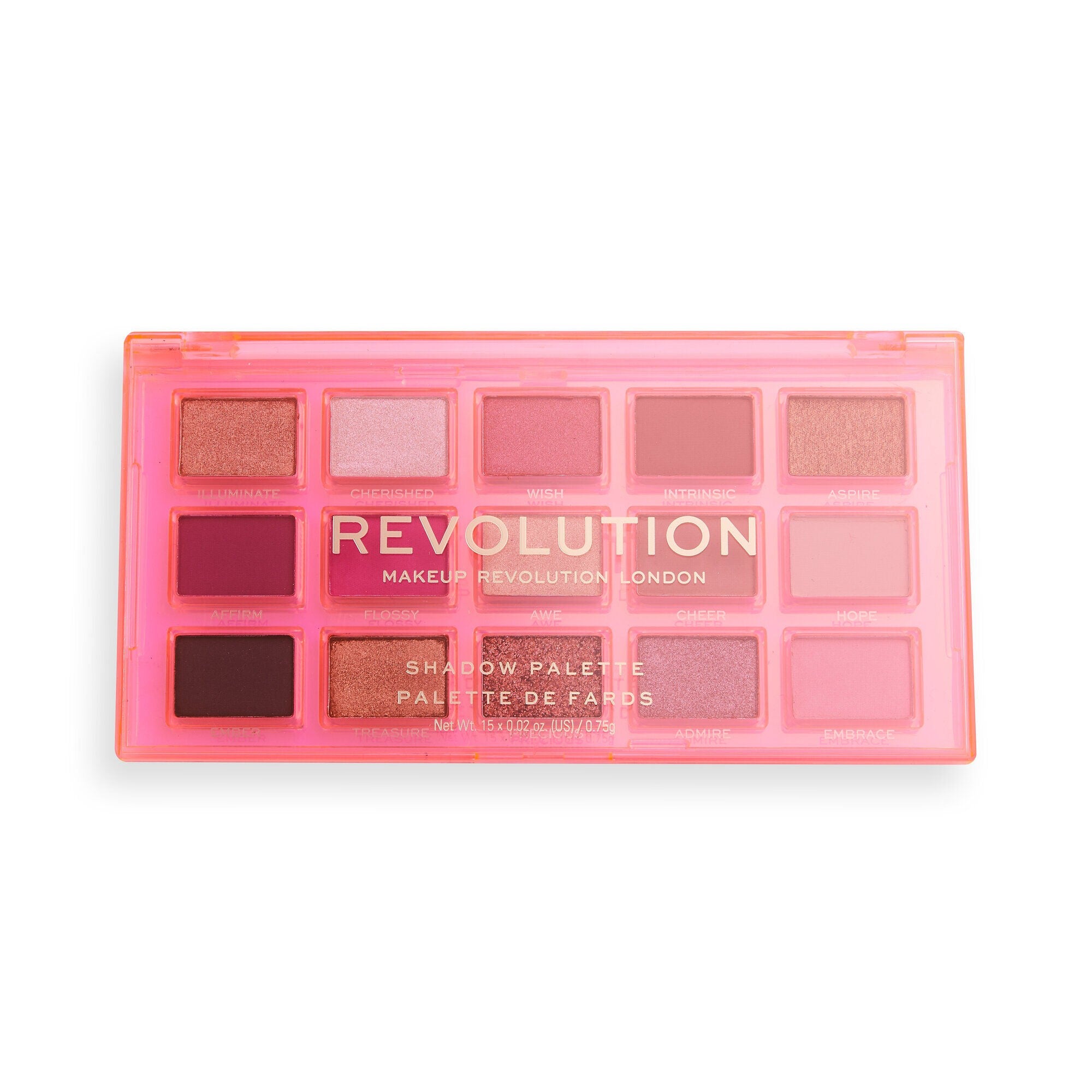 Makeup Revolution Reflective Eyeshadow Palette Sugar Ray 1pc | Vaistine1.lt