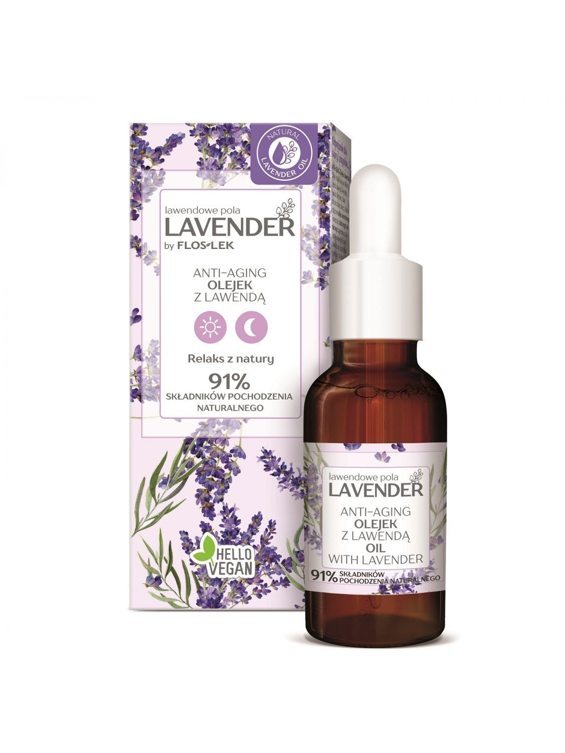 Floslek Lavender Oil with Lavender - Anti-Aging 30ml | Vaistine1.lt