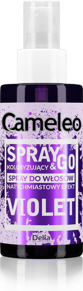 Delia Cosmetics Cameleo Spray & Go Color Spray for Hair - VIOLET 150ml | Vaistine1.lt