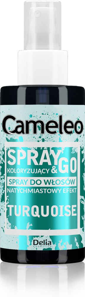 Delia Cosmetics Cameleo Spray & Go Hair Coloring Spray - TURQUOISE 150ml | Vaistine1.lt