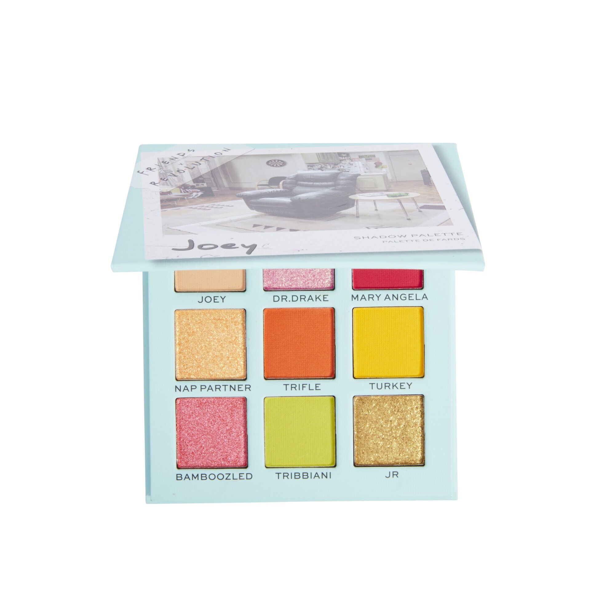 Makeup Revolution Friends Eyeshadow Joey (9) 1pc. | Vaistine1.lt