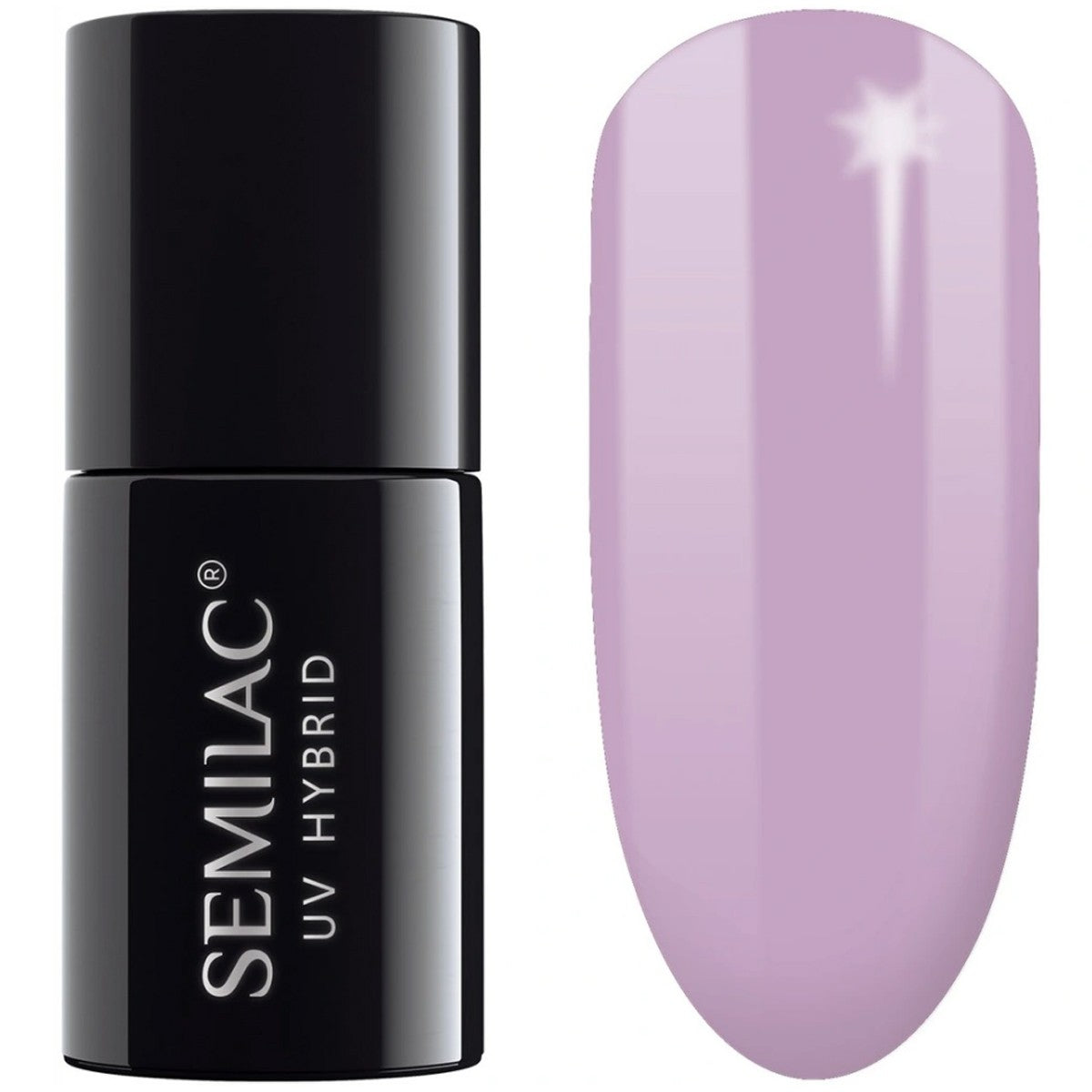 SEMILAC Hybrid Lacquer 058 Heather Gray - 7 ml | Vaistine1.lt