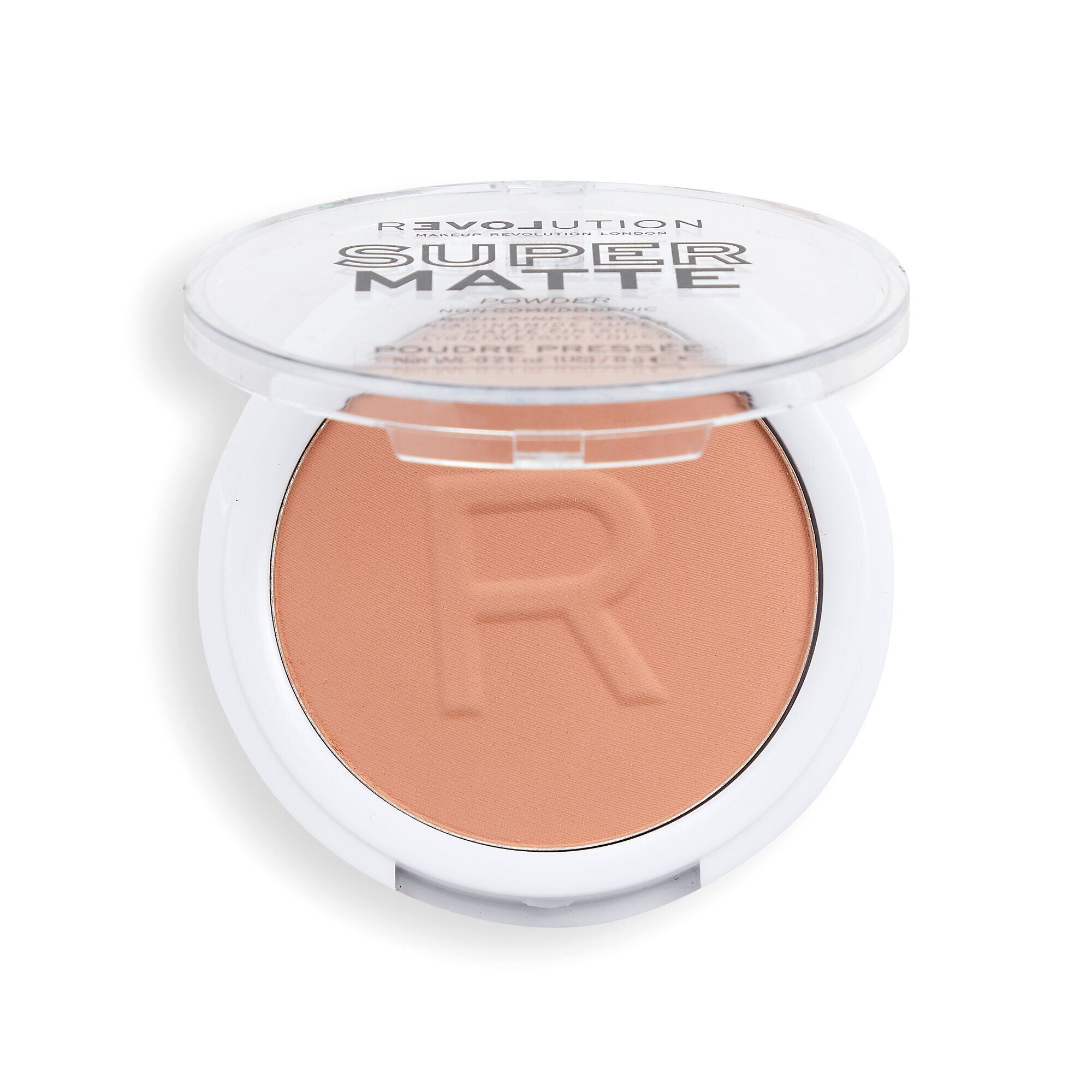 Makeup Revolution Super Matte Pressed Powder Mattifying Powder - Medium Tan 6g | Vaistine1.lt