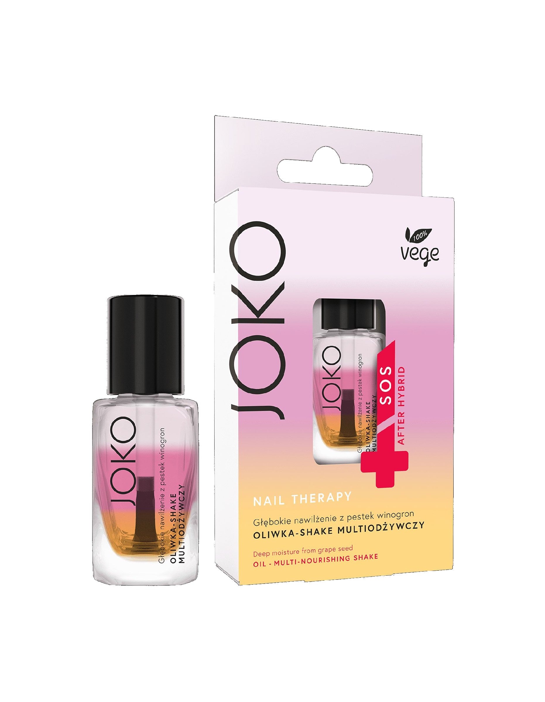 Joko Nail Therapy Oil-Shake for nails multi-nourishing 11ml | Vaistine1.lt