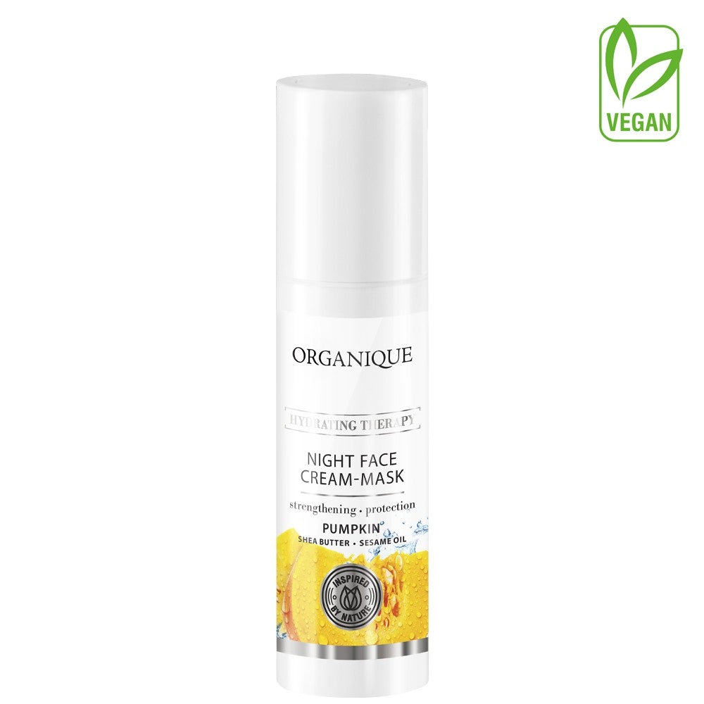 ORGANIQUE Hydrating Therapy Cream - night face mask 50ml | Vaistine1.lt