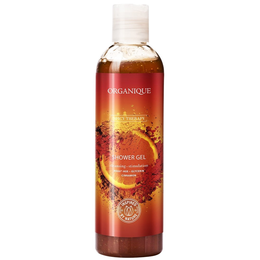 ORGANIQUE Spicy Therapy Ginger Shower Gel 250ml | Vaistine1.lt