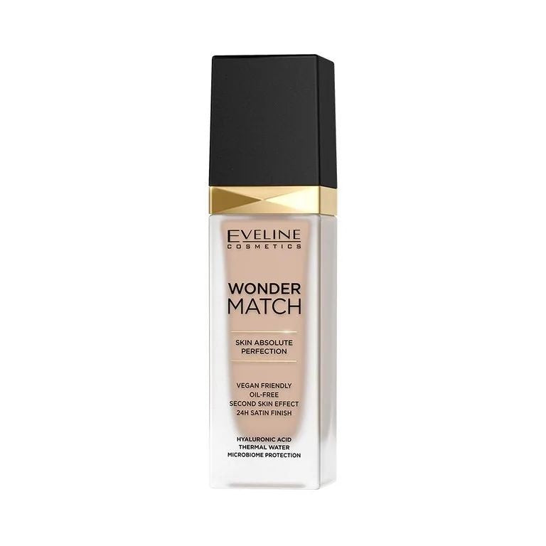 Eveline Wonder Match Foundation adapting to the skin no. 012 Light Natural 30ml | Vaistine1.lt