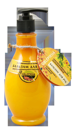 ENERGY OF VITAMINS Hand balm with sea buckthorn oil and pumpkin 275 ml | Vaistine1.lt | WestPharmacy.eu