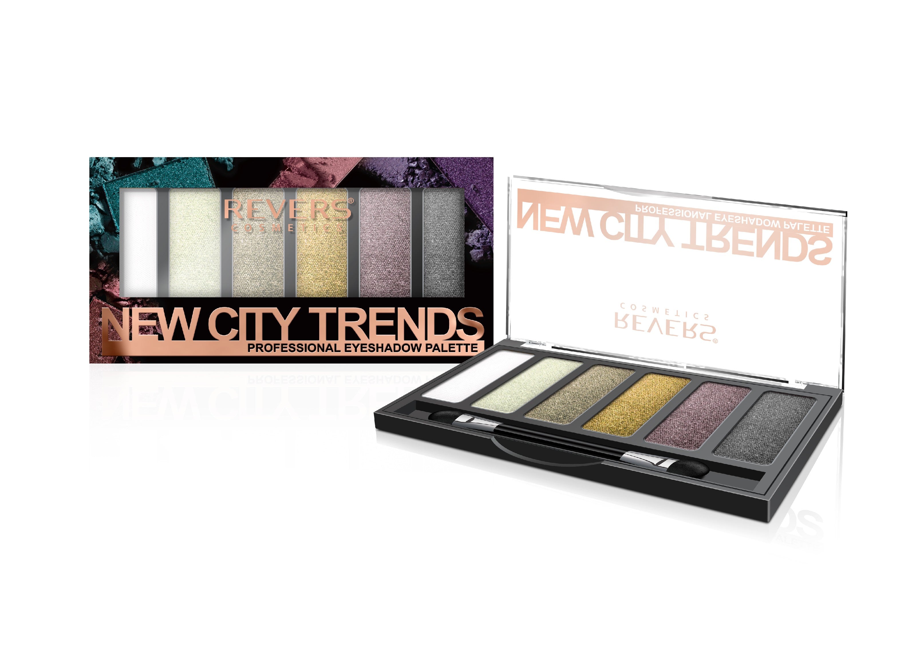 REVERS New City Trends Eyeshadow No. 03 1op.-9g | Vaistine1.lt