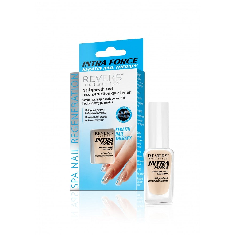 REVERS Serum accelerating the growth and regeneration of nails Intra Force Keratin 10ml | Vaistine1.lt