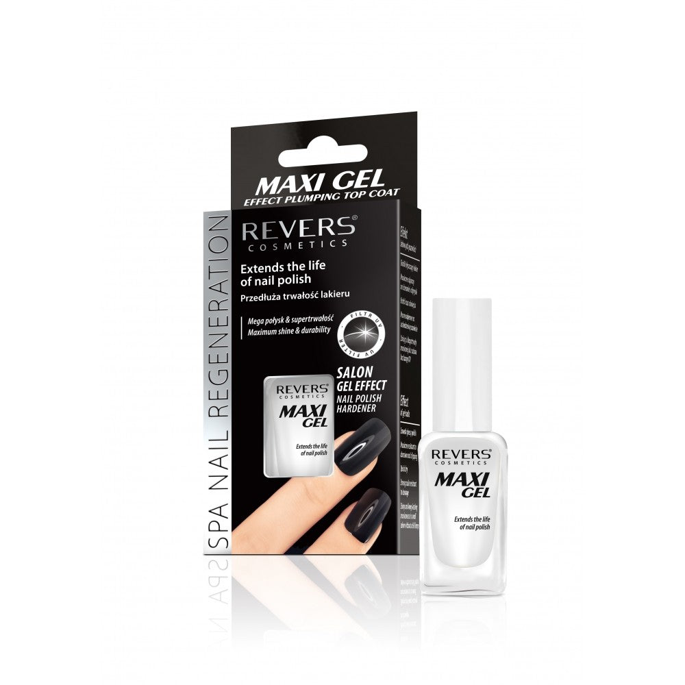 REVERS Nail Top Maxi Gel Effect Plumping 10ml | Vaistine1.lt