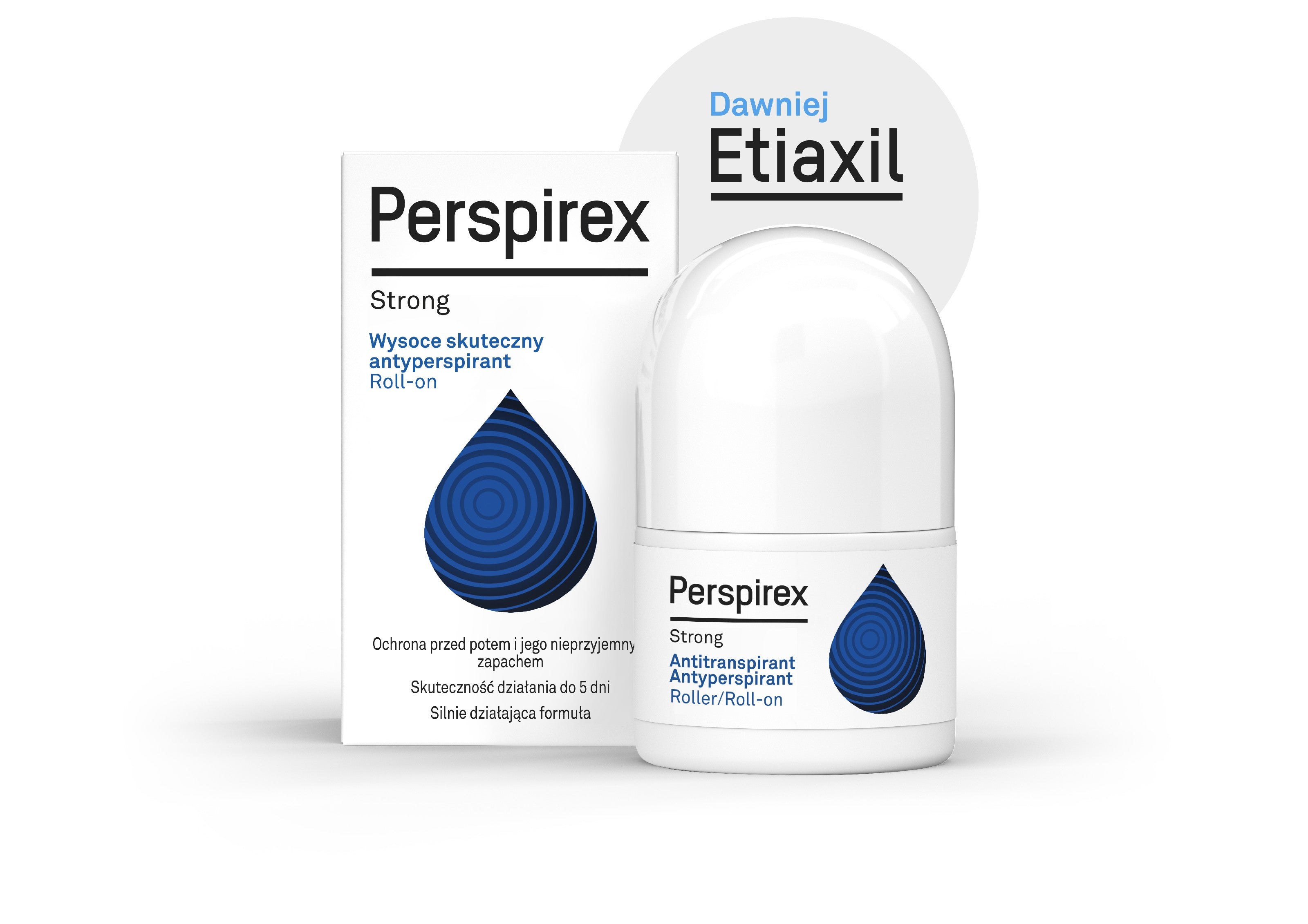 Perspirex Strong antiperspirantas ritinys (5 dienos) - normali | Vaistine1.lt