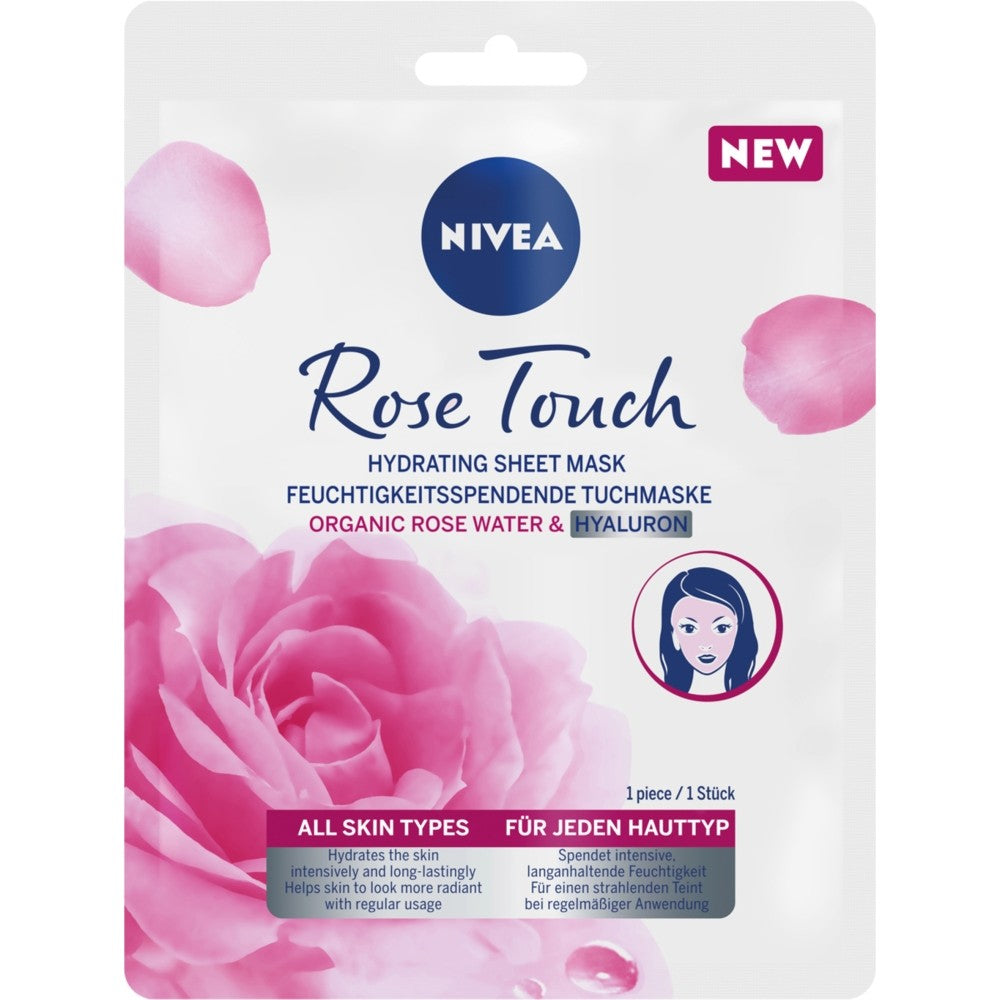 Nivea Rose Touch Intensive Moisturizing Rose Water Sheet Mask 1pc | Vaistine1.lt | WestPharmacy.eu