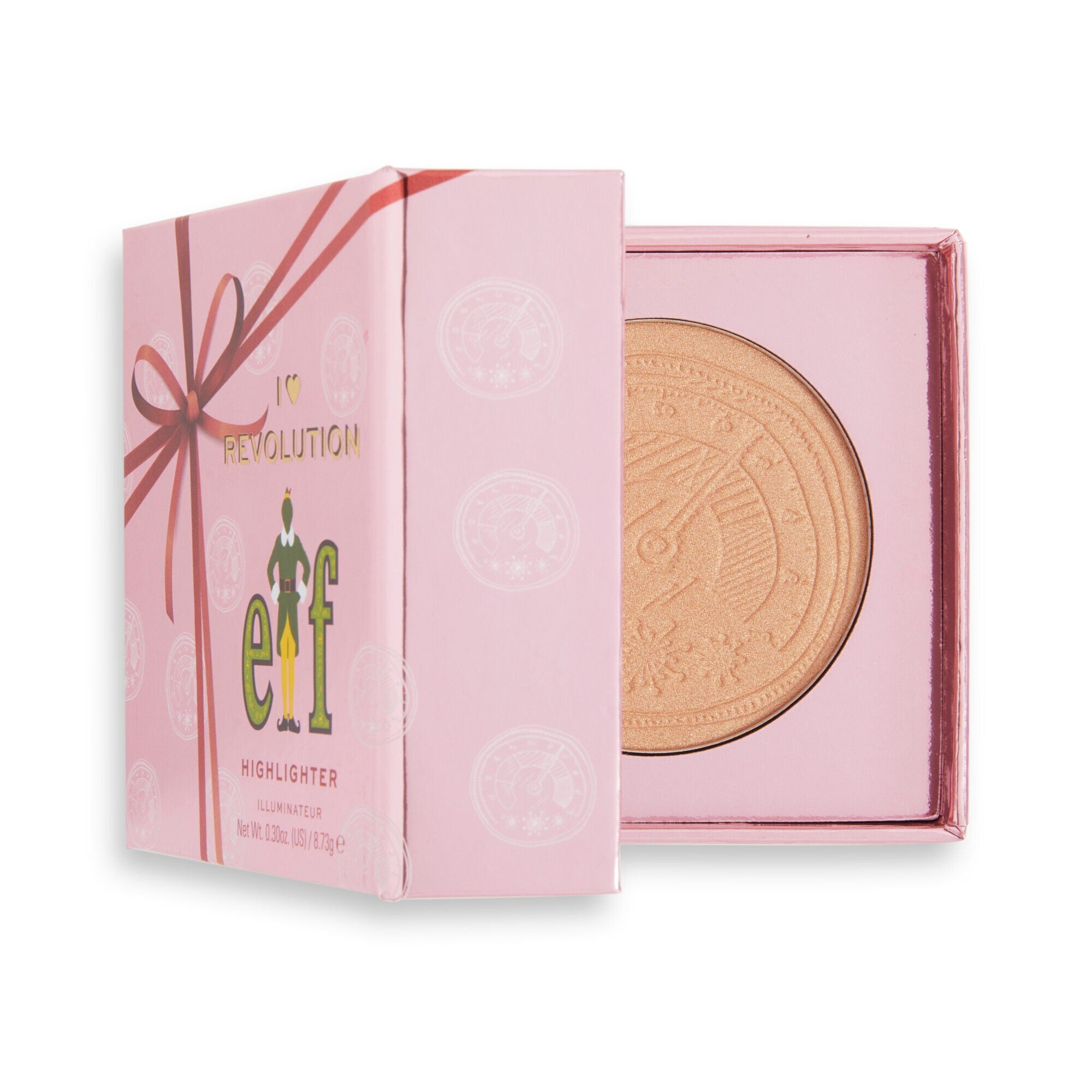 I Heart Revolution Elf™ Christmas Cheer Highlighter Buddy Powder Highlighter 8.73 g | Vaistine1.lt