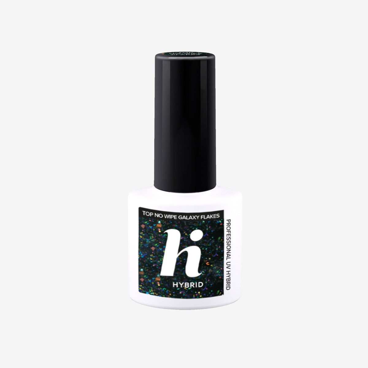 Hi Hybrid Top No Wipe Galaxy Flakes for hybrid nail polish - 5ml | Vaistine1.lt