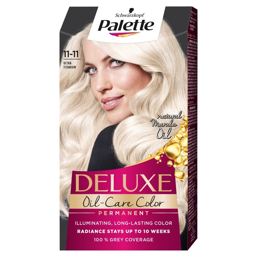 Palette Deluxe Permanent Hair Color No. 11-11 (oxidizer) Ultra Titanium 1pc. | Vaistine1.lt