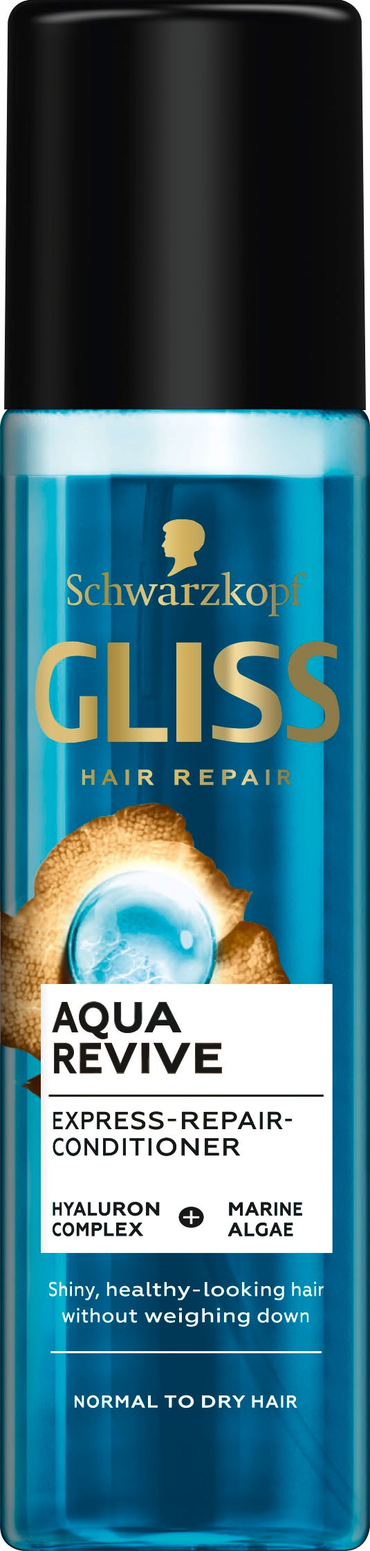 Schwarzkopf Gliss Hair Repair Express Conditioner Aqua Revive 200ml | Vaistine1.lt