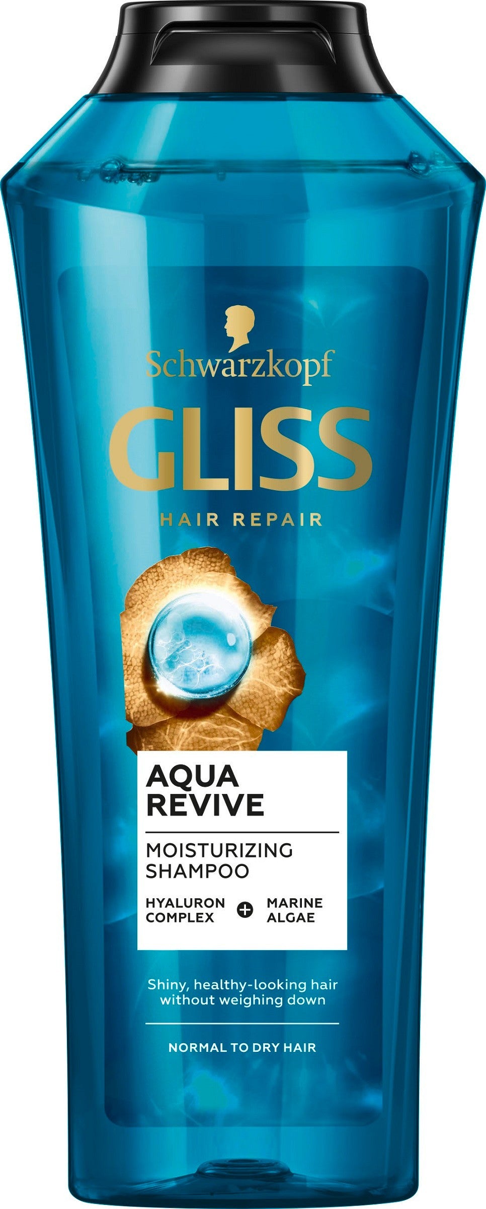 Schwarzkopf Gliss Hair Repair Aqua Revive Shampoo 400ml | Vaistine1.lt