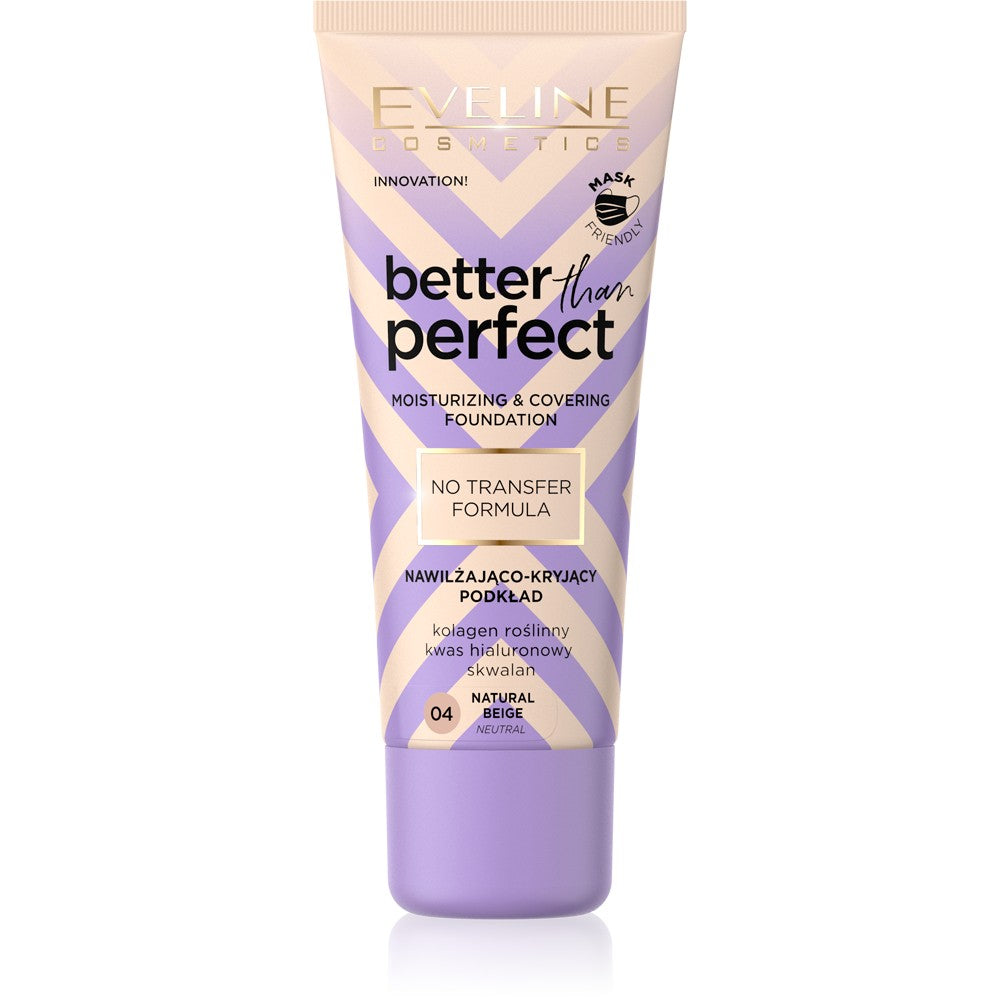 Eveline Better Than Perfect Moisturizing-Covering Foundation No. 04 Natural Beige 30ml | Vaistine1.lt