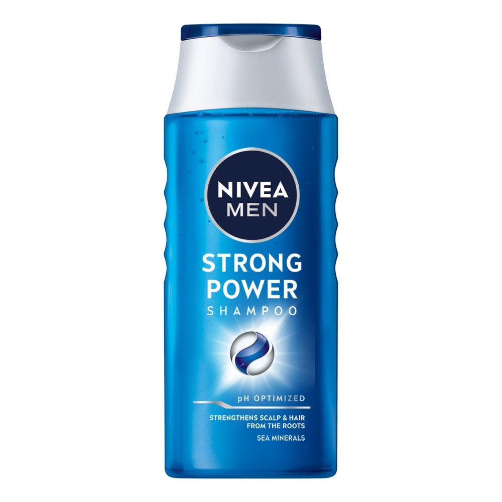 Nivea Men Shampoo for weak and lackluster hair Strong Power 250ml | Vaistine1.lt | WestPharmacy.eu