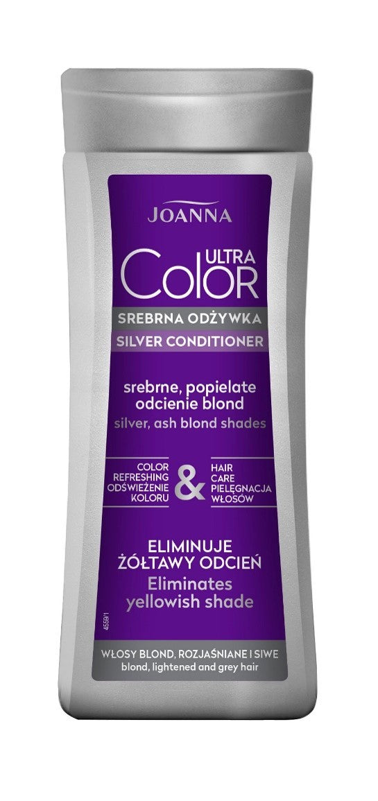 JOANNA COL.SYSTEM Silver Conditioner for blonde shades 200 ml | Vaistine1.lt