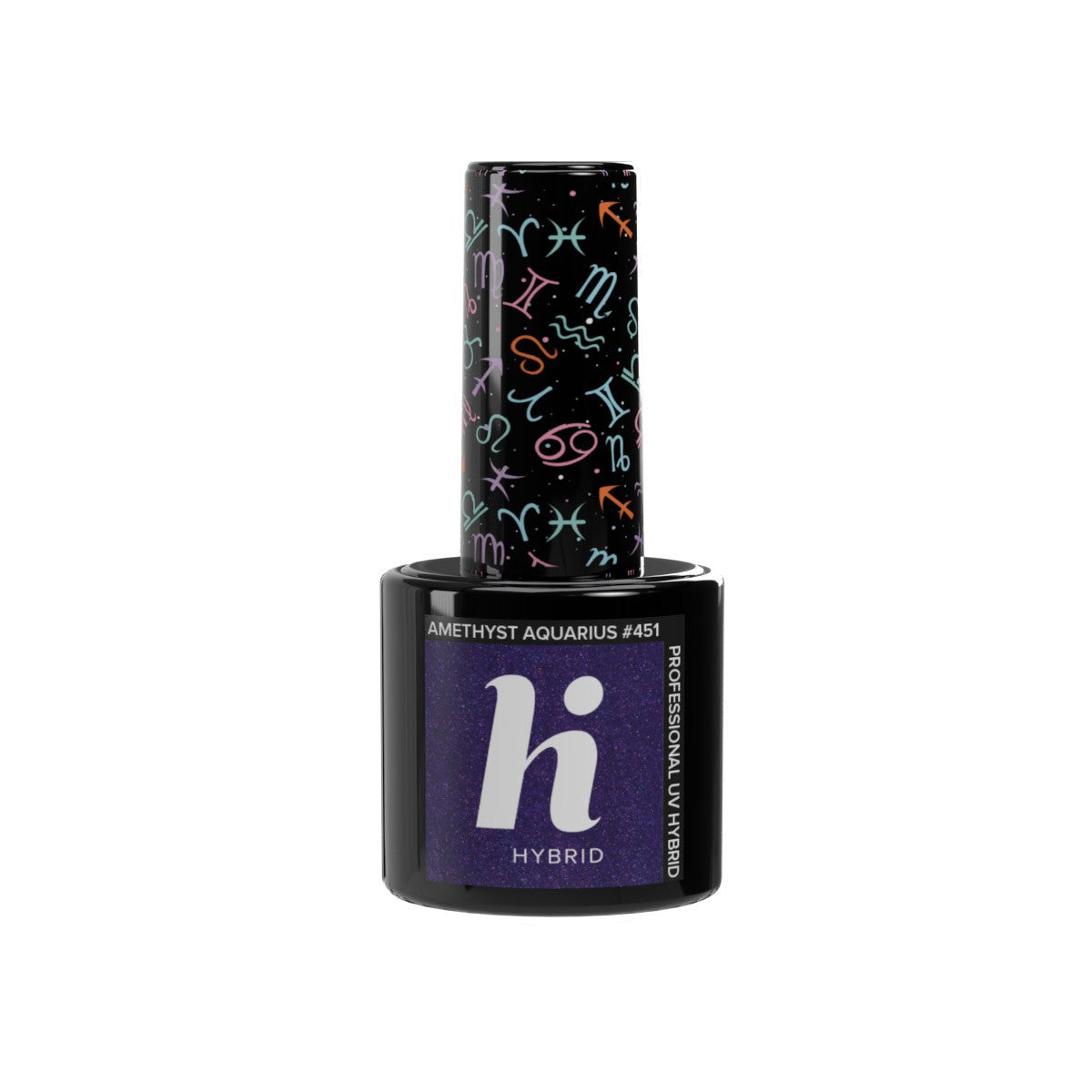 Hi Hybrid Hybrid Lacquer Zodiac No. 451 Amethyst Aquarius 5ml | Vaistine1.lt