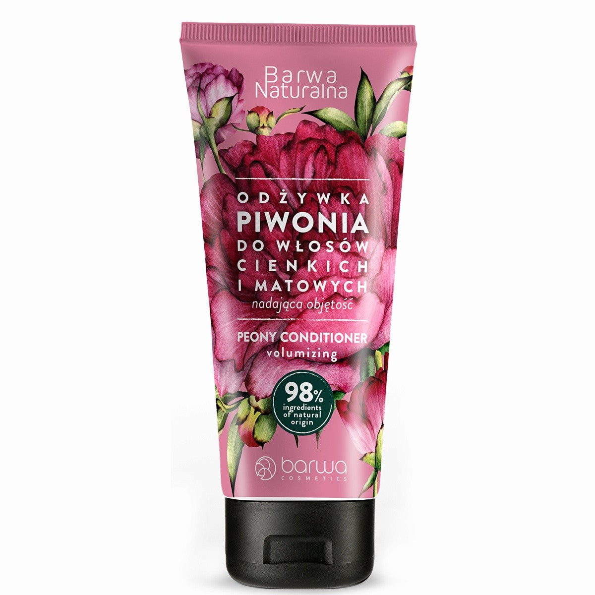 BARWA Natural Volume Conditioner for fine and dull hair - Peony 200ml | Vaistine1.lt