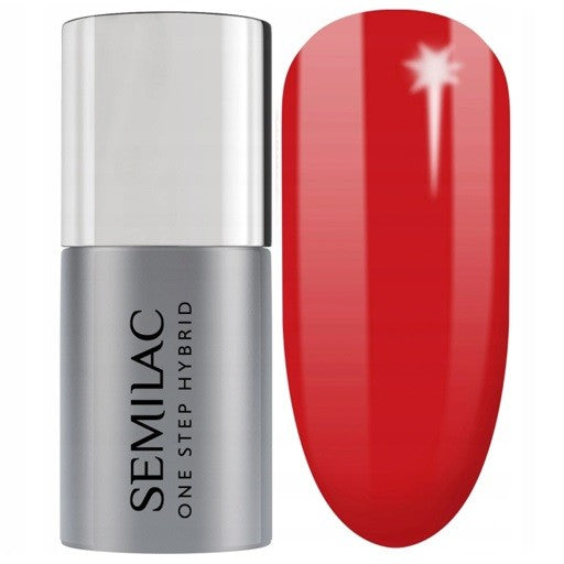 SEMILAC ONE STEP LAKIER S550 PURE RED 5ML | Vaistine1.lt