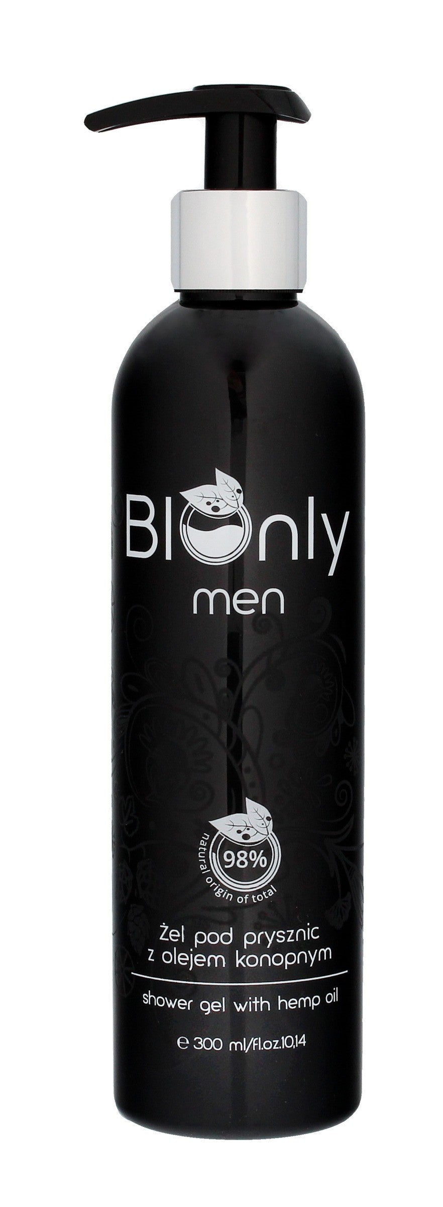 BIONLY MEN GEL 300ML SHOWER HEMP OIL | Vaistine1.lt