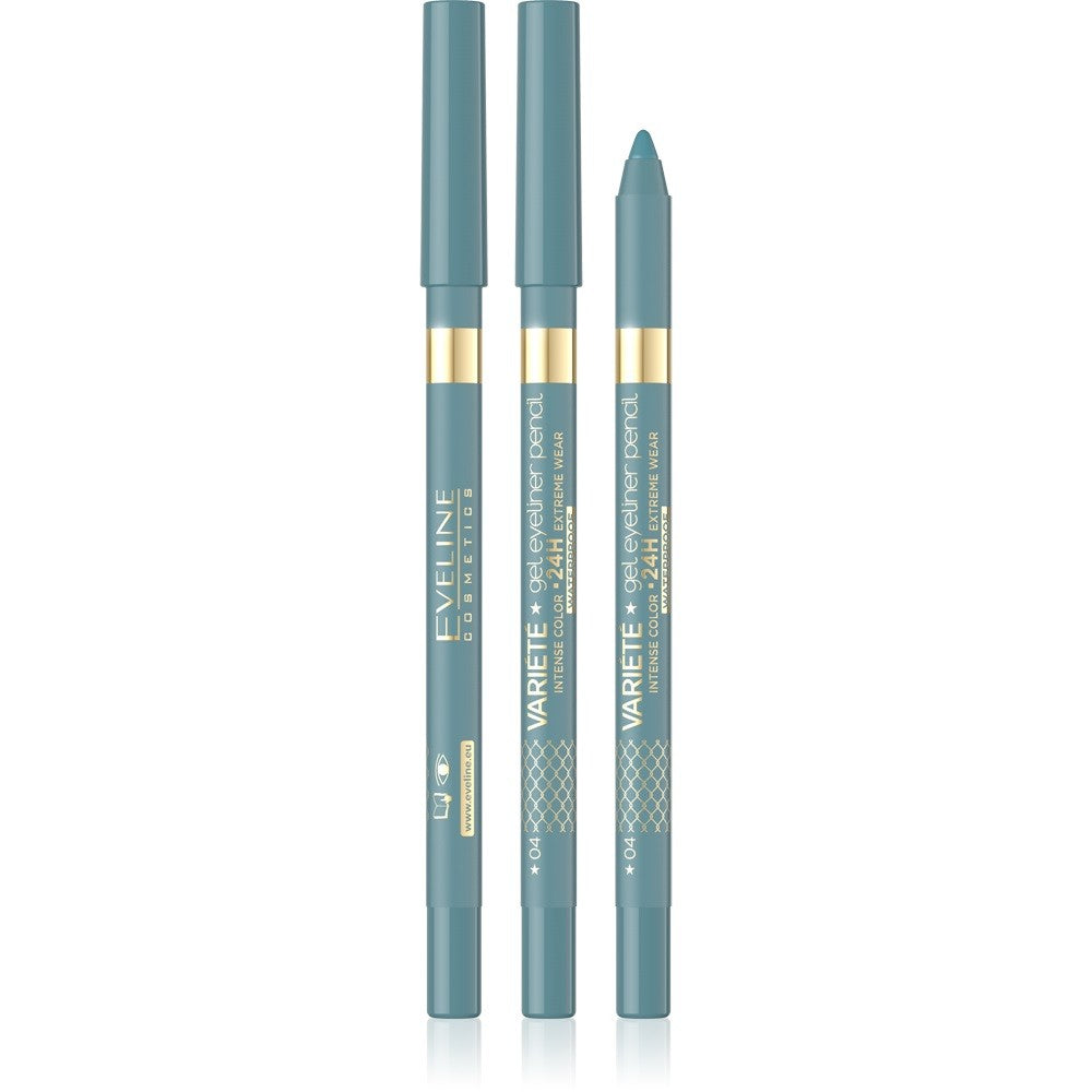 Eveline Variety Gel Eyeliner No. 04 Turquoise 1pc | Vaistine1.lt