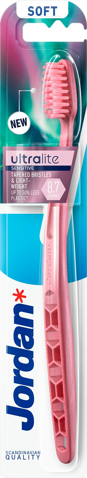 Jordan Ultralite Toothbrush Sensitive - soft 1pc | Vaistine1.lt