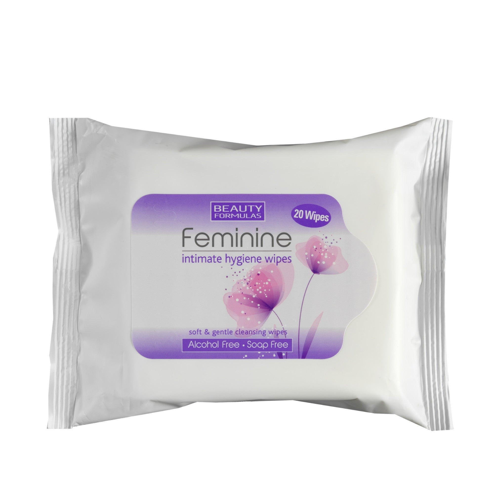 BEAUTY FORMULAS Intimate Hygiene Wipes 20 pcs | Vaistine1.lt