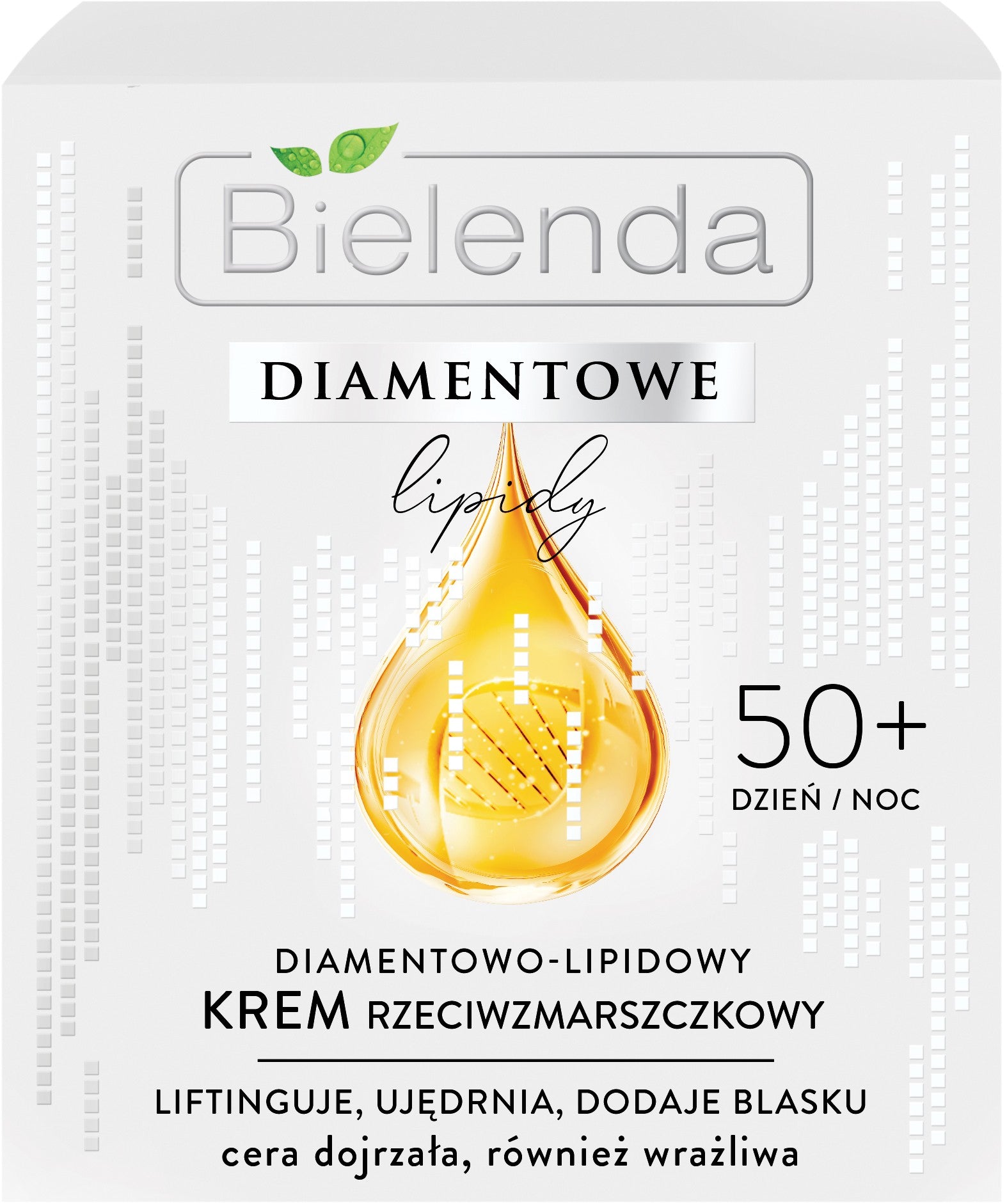 Bielenda Diamond Lipids 50+ Diamond-Lipid Anti-Wrinkle Cream for Day and Night 50ml | Vaistine1.lt