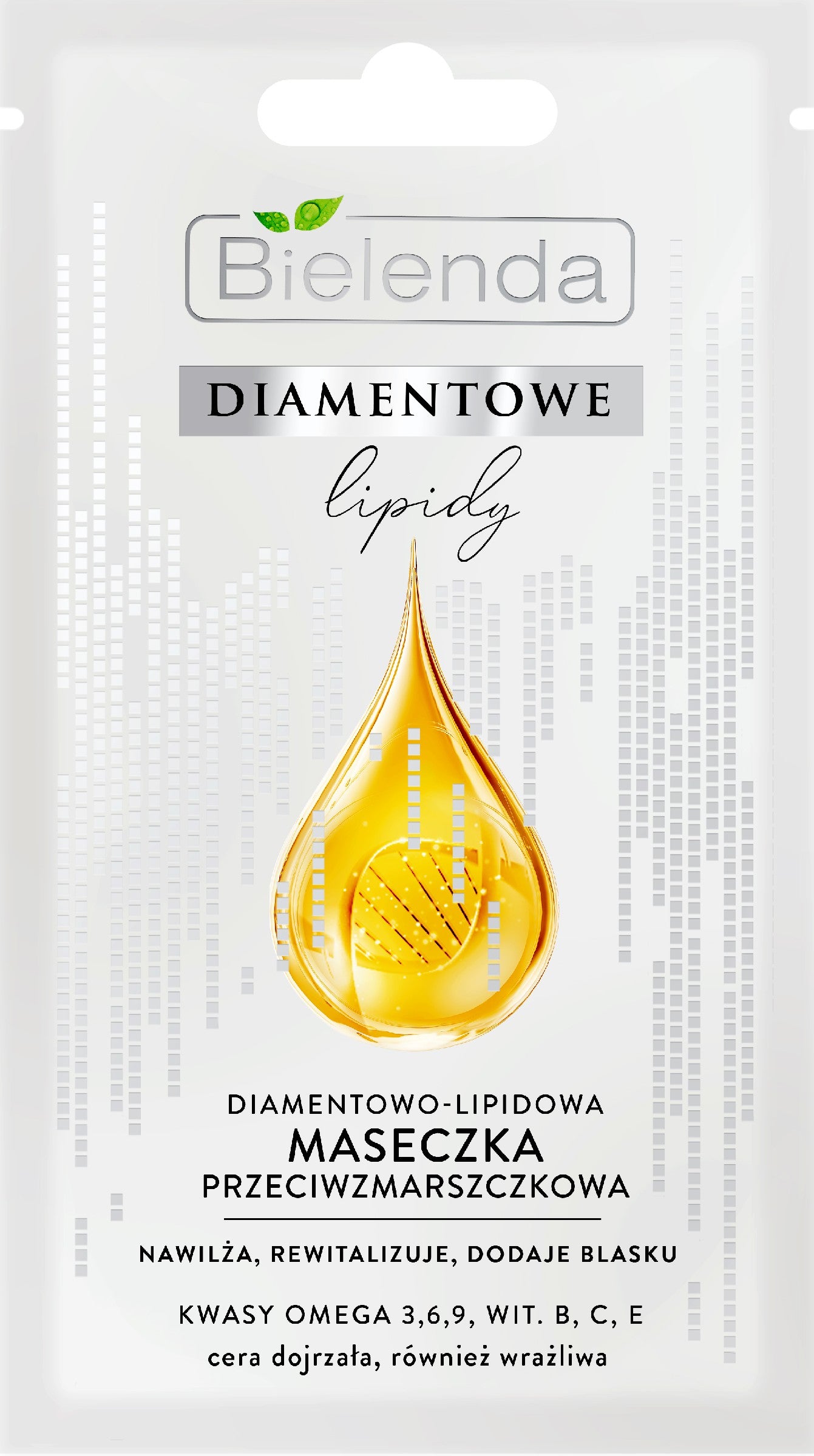 Bielenda Diamond Lipidy Diamond-Lipid Anti-wrinkle Mask 8g | Vaistine1.lt