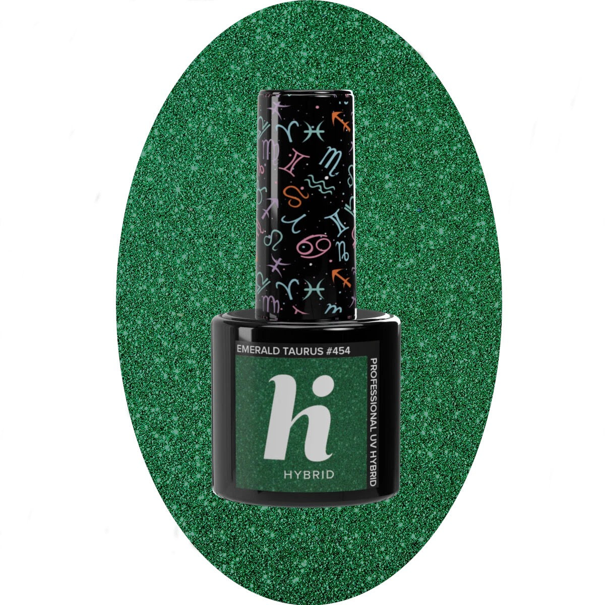 Hi Hybrid Hybrid Lacquer Zodiac No. 454 Emerald Taurus 5ml | Vaistine1.lt