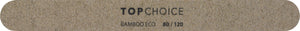 Top Choice Bamboo nail file 80/120 - straight (78255) 1 pc | Vaistine1.lt | WestPharmacy.eu