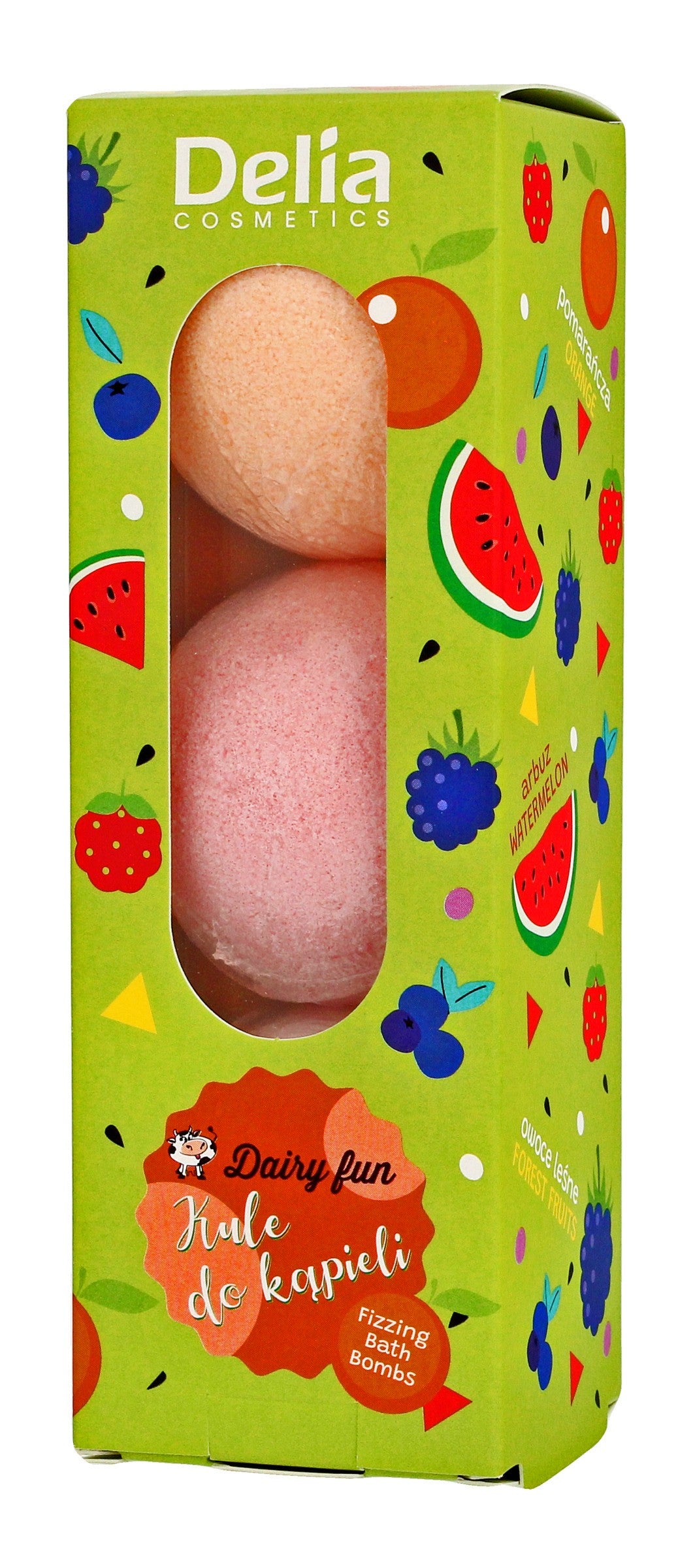 DELIA DAIRY FUN BATH BALLS 3PCS | Vaistine1.lt