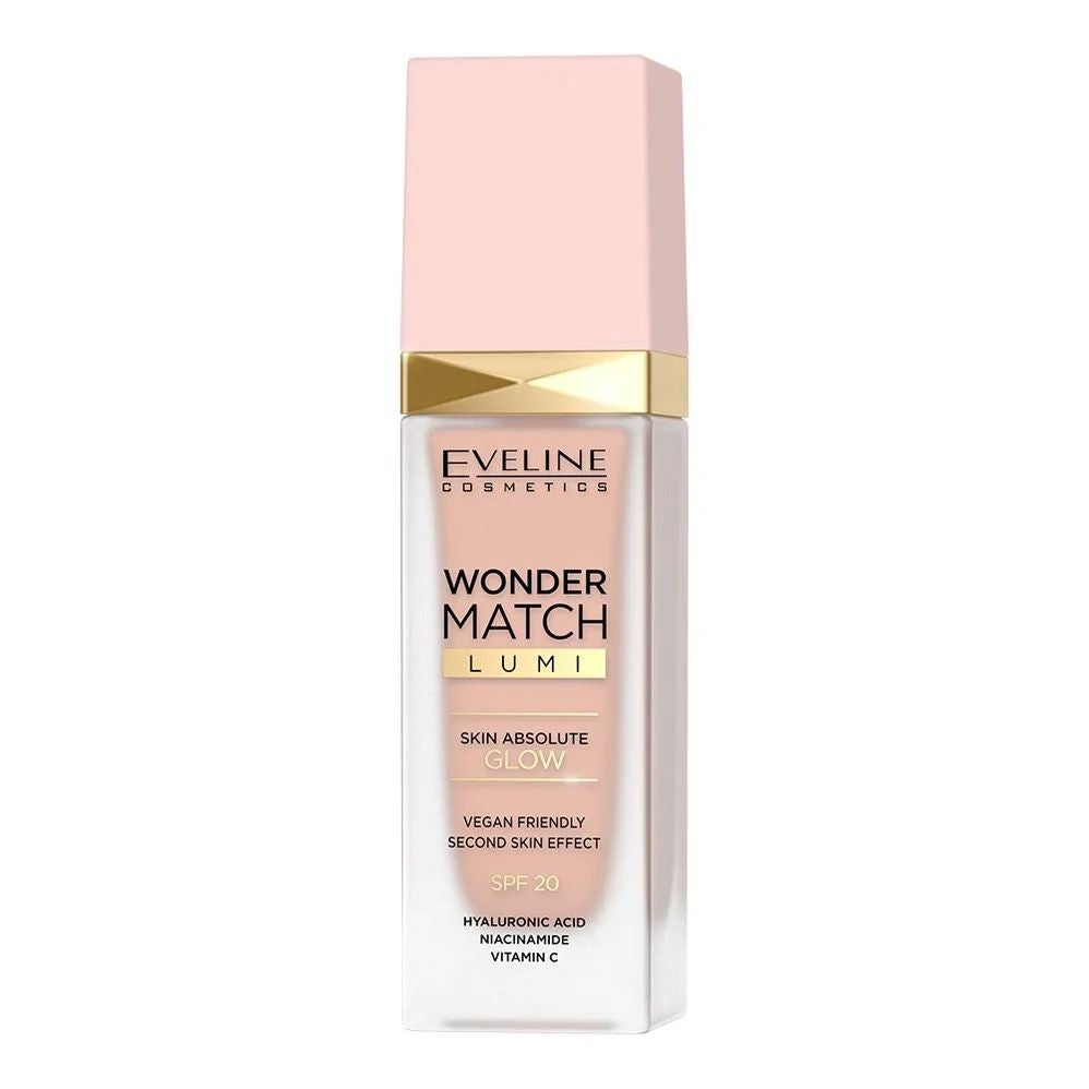 Eveline Wonder Match Illuminating Foundation No. 10 Vanilla 30ml | Vaistine1.lt