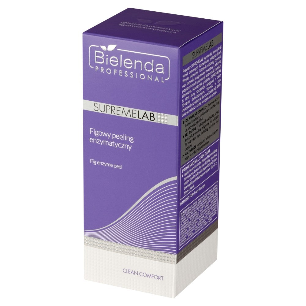 Bielenda Professional SupremeLab Clean Comfort Fig Enzymatic Peeling for Face 70g | Vaistine1.lt