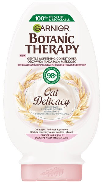 Garnier Botanic Therapy Softening Conditioner Oat Delicacy - for delicate hair and scalp 200ml | Vaistine1.lt