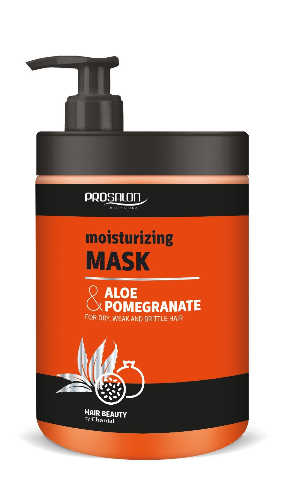 CHANTAL ProSalon Aloe & Pomegranate Moisturizing Mask for dry, weak, and brittle hair 1000g | Vaistine1.lt