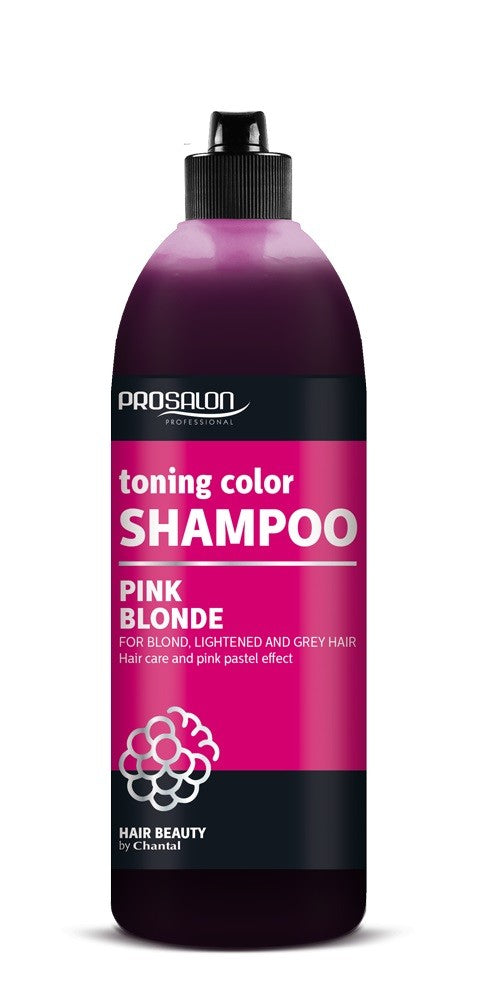 CHANTAL ProSalon Pink Blonde Toning Shampoo for blonde, lightened, and gray hair 500g | Vaistine1.lt