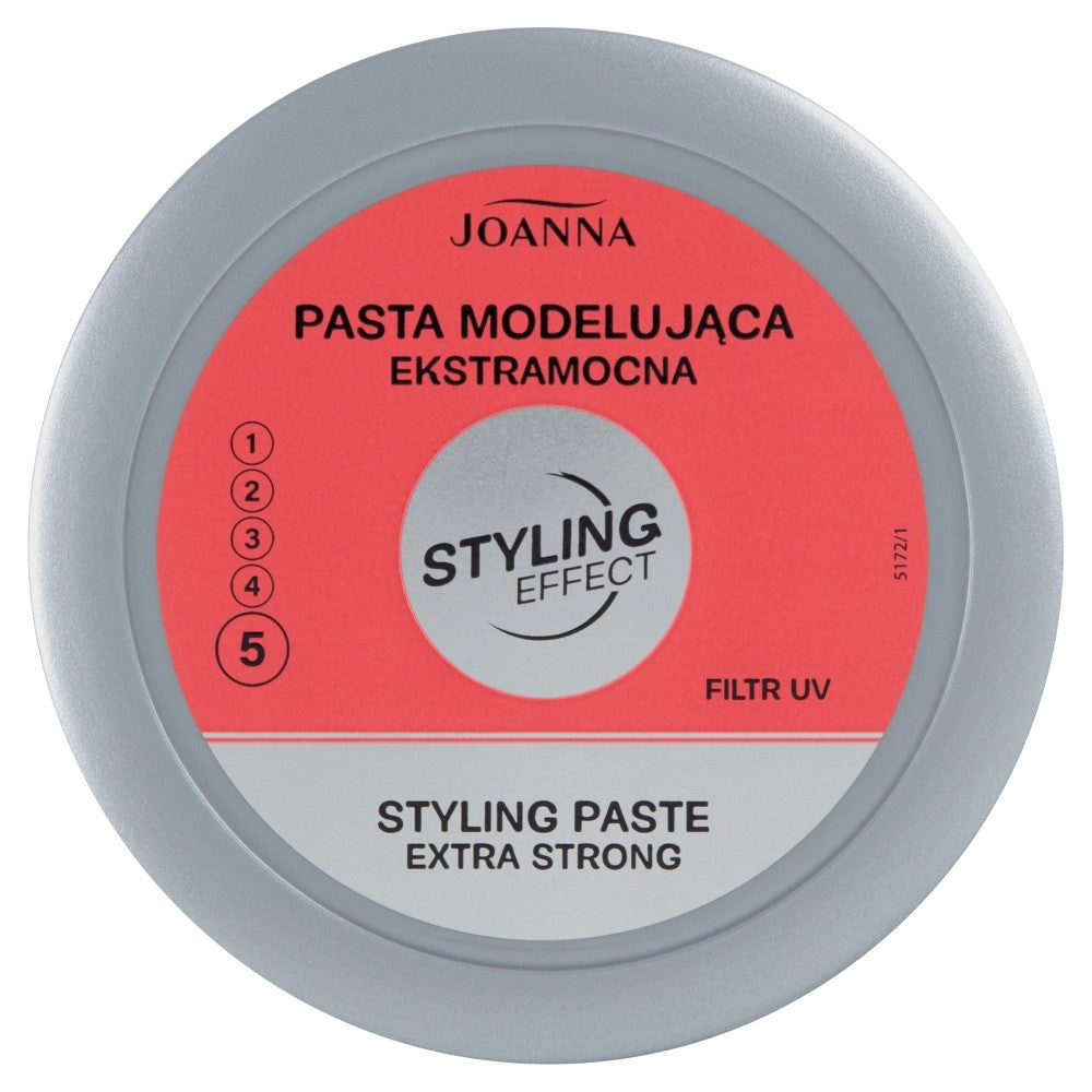 Joanna Styling Effect Hair modeling paste - extra strong 90g | Vaistine1.lt