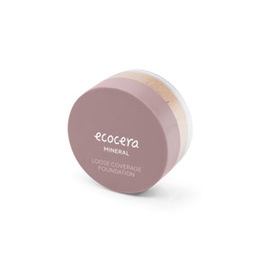 ECOCERA Loose Mineral Foundation Covering W4 MONACO (warm shade) 4g | Vaistine1.lt