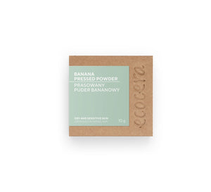 ECOCERA Natural Choice Pressed Banana Powder for dry and sensitive skin 10g | Vaistine1.lt