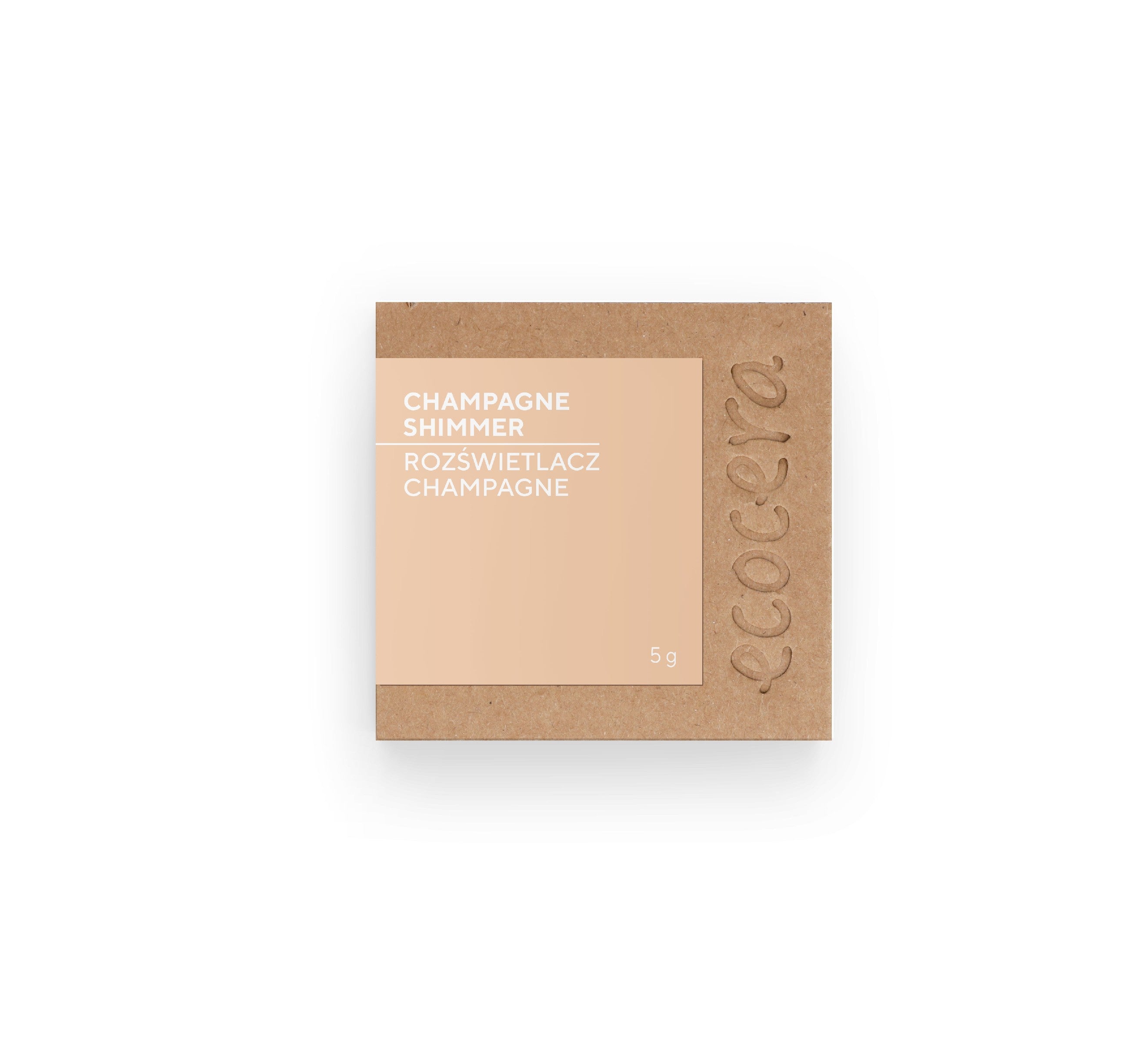 ECOCERA Natural Choice Face Highlighter CHAMPAGNE 5g | Vaistine1.lt