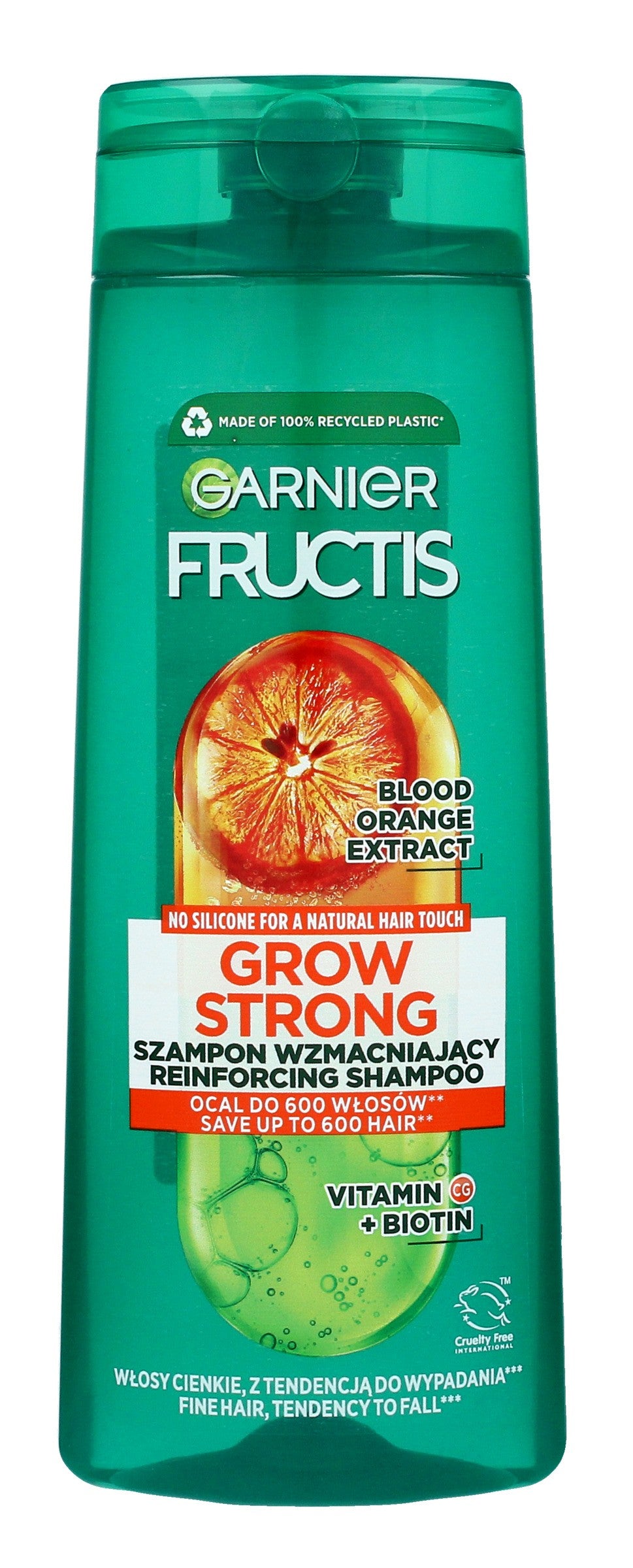 Fructis Grow Strong Strengthening Shampoo - Blood Orange 400ml | Vaistine1.lt