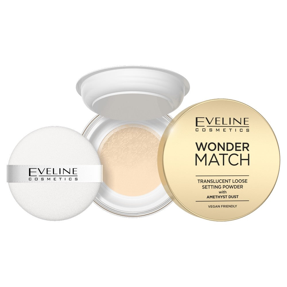 Eveline Wonder Loose Setting Powder with Amethyst Dust 6g | Vaistine1.lt