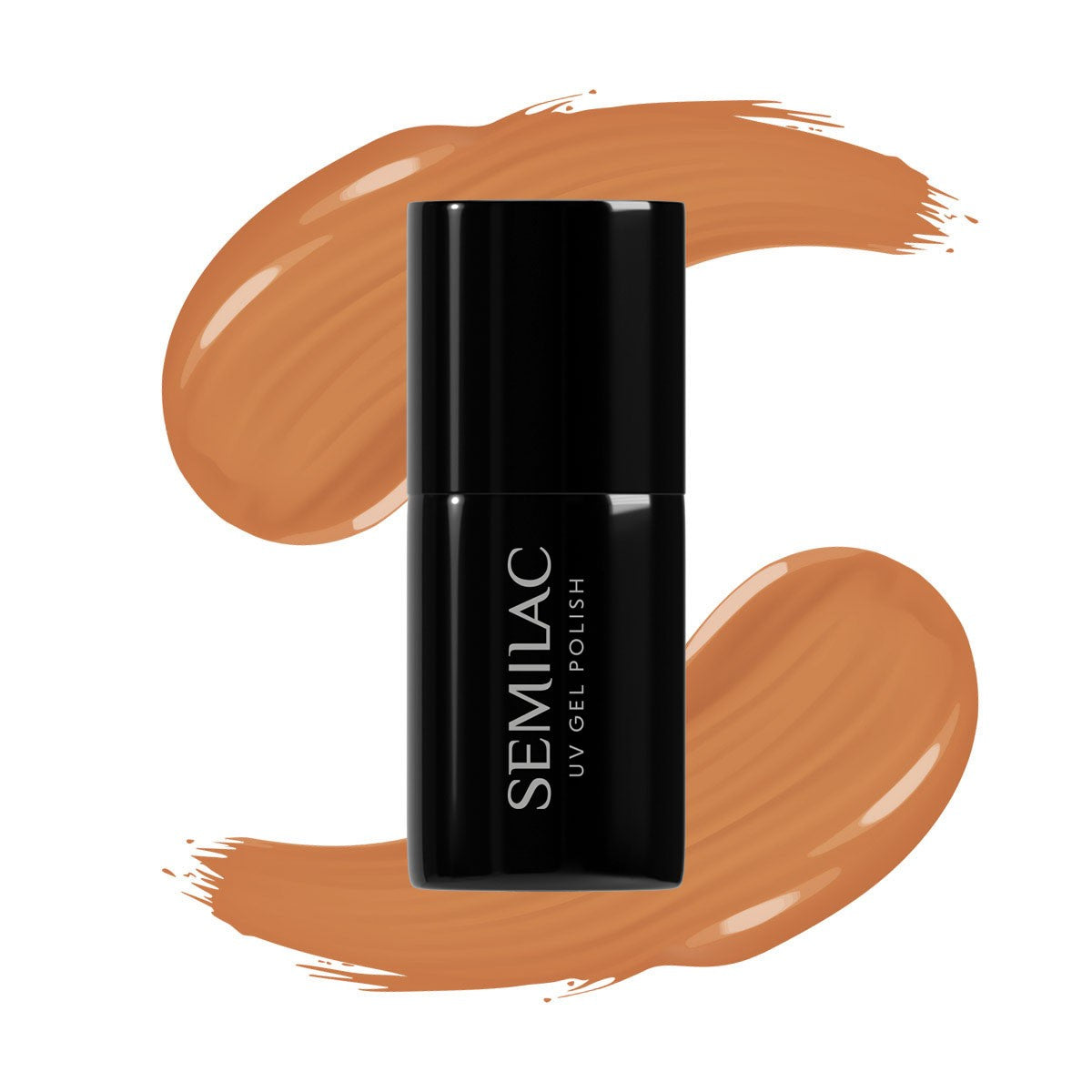 SEMILAC Hybrid Nail Polish 416 Golden Hour Orange (HEMA free) 7ml | Vaistine1.lt